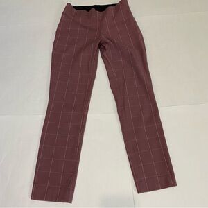 72. A New Day Women’s Pink and White Checkered Pants